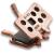 Placute Frana Bicicleta Disc Avid Juicy/Bb7 Sintered/Metalice - Auriu Ultimate FactoryBikes