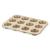 Tava de copt pentru 12 briose ZASS Gourmet, ZG-BW 01 culoare Bronz ProDesign DailyAppliances