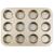 Tava de copt pentru 12 briose ZASS Gourmet, ZG-BW 01 culoare Bronz ProDesign DailyAppliances