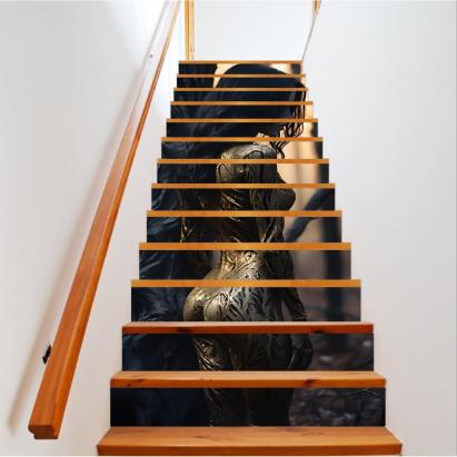 Sticker decorativ pentru scari interioare, print autoadeziv de inalta rezolutie, dimensine 200 x 124 cm, cod: AVX-STAIRS-20 FAVLine Selection