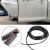 Rola Ornament Auto de tip "U" pentru muchii sau grila ventilatie, 15m liniari, culoare Neagra FAVLine Selection