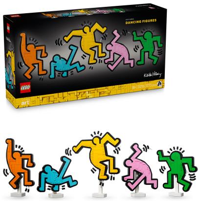 LEGO Keith Haring – Figurine care danseaza Quality Brand