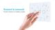 Intrerupator triplu cap scara / cruce cu touch Livolo din sticla, standard italian - Serie noua SmartElectro IntelligentHouse