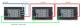 Intrerupator triplu cap scara / cruce cu touch Livolo din sticla, standard italian - Serie noua SmartElectro IntelligentHouse