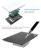 Intrerupator triplu cap scara / cruce cu touch Livolo din sticla, standard italian - Serie noua SmartElectro IntelligentHouse