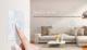 Intrerupator dublu cu variator cu touch Livolo din sticla - standard italian SmartElectro IntelligentHouse