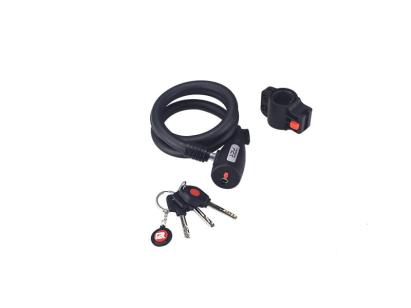 Antifurt Bicicleta P2R SPIRO - 12 x 1000 mm, Negru Ultimate FactoryBikes