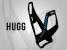 Suport Bidon Apa P2R HUGG - Negru-Albastru Ultimate FactoryBikes