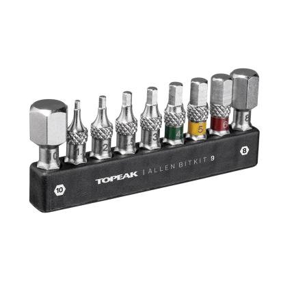 Set Biti Inbus Bicicleta Topeak Allen Bitkit 9 Tt2591, 9 Piese Ultimate FactoryBikes