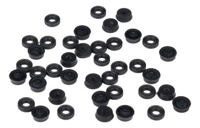 Primary And Secondary Seals 07-10 Code Lever Piston - Black Ultimate FactoryBikes