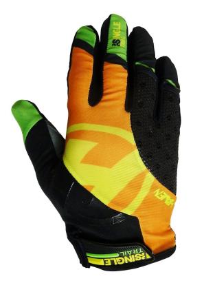 Manusi Ciclism Haven Singletrail, M, Negru-Portocaliu Ultimate FactoryBikes