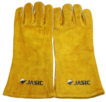 Manusi sudor Jasic, din piele de bovina cusute cu snur kevlar WeldLand Equipment