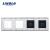 Panou 2 intrerupatoare simple cu touch si 2 prize LIVOLO din sticla SmartElectro IntelligentHouse