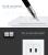 Priza dubla USB Livolo cu rama din sticla SmartElectro IntelligentHouse