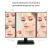 Oglinda cosmetica rotativa RedSun, Led-uri cu variator pentru make-up SmartElectro IntelligentHouse