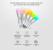 Bec inteligent LED RGB wifi rotund Red Sun, control de pe aplicatie mobila - RS-SLD02-E27 SmartElectro IntelligentHouse