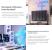 Pachet 4 Panouri luminoase inteligente Nanoleaf Canvas cu senzor muzica pentru extindere kit de baza Canvas, LED RGBW SmartElectro IntelligentHouse