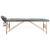 Masă de masaj cu 2 zone, cadru din lemn, antracit, 186 x 68 cm GartenMobel Dekor