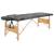 Masă de masaj cu 2 zone, cadru din lemn, antracit, 186 x 68 cm GartenMobel Dekor