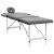 Masă de masaj cu 4 zone, cadru aluminiu, antracit, 186 x 68 cm GartenMobel Dekor