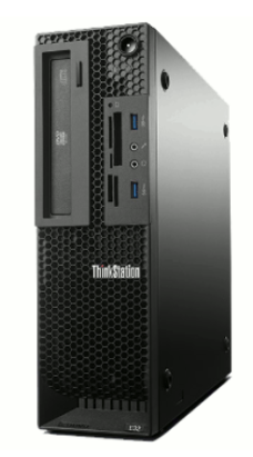Workstation Refurbished Lenovo ThinkStation E32 SFF, Intel Quad Core i5-4670 3.4 - 3.8GHz, 16GB DDR3, SSD 256GB SATA, Intel Integrated HD Graphics 4600 + Windows 10 Pro NewTechnology Media