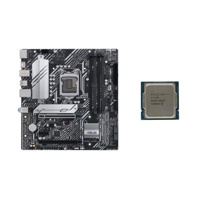 Placa de baza Second Hand Asus PRIME B560M-A, Socket LGA1200, mATX, Shield, Cooler + Procesor Intel Core i7-11700 2.50 - 4.90 GHz, 16MB Cache NewTechnology Media