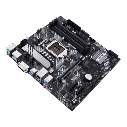 Placa de baza Second Hand Asus PRIME B460M-A, Socket 1200, mATX, Shield, Cooler + Procesor Intel Core i5-10400 2.90 - 4.30 GHz, 12MB Cache NewTechnology Media