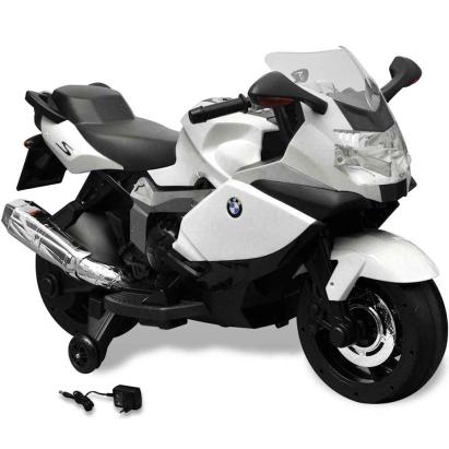 Motocicleta electrică pentru copii BMW 283 V, roșu, 6 V GartenMobel Dekor
