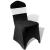 Fundă elastică decorativă scaun, cataramă diamante, alb, 25 buc. GartenMobel Dekor