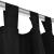 Draperii micro-satin cu bride, 2 buc, 140 x 225 cm, negru GartenMobel Dekor