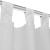 Draperii micro-satin cu bride, 140 x 175 cm, alb, 2 buc. GartenMobel Dekor