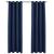 Draperii opace cu inele metalice, 2 buc, albastru, 140 x 245 cm GartenMobel Dekor