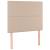 Pat box spring cu saltea, cappuccino, 90x190 cm piele ecologică GartenMobel Dekor