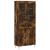Dulap înalt, stejar fumuriu, 69,5x34x180, lemn compozit GartenMobel Dekor