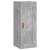 Dulap înalt, gri beton, 34,5x34x180 cm, lemn prelucrat GartenMobel Dekor