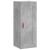 Dulap înalt, gri beton, 34,5x34x180 cm, lemn prelucrat GartenMobel Dekor