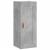 Dulap înalt, gri beton, 34,5x34x180 cm, lemn prelucrat GartenMobel Dekor