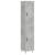 Dulap înalt, gri beton, 34,5x34x180 cm, lemn prelucrat GartenMobel Dekor