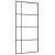 Ușă glisantă cu set de feronerie neagră 102,5x205 cm Sticlă ESG GartenMobel Dekor