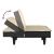 Canapea extensibilă, crem, material textil GartenMobel Dekor