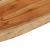 Blat de baie, 80x60x3,8 cm, dreptunghiular, lemn masiv acacia GartenMobel Dekor