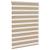 Jaluzea tip zebra 110x100 cm lățime țesătură 105,9 cm poliester GartenMobel Dekor