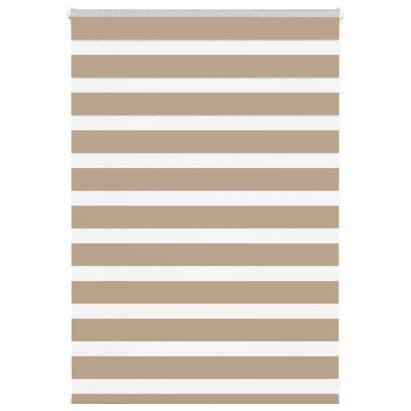 Jaluzea tip zebra 110x100 cm lățime țesătură 105,9 cm poliester GartenMobel Dekor
