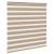 Jaluzea tip zebra 140x100 cm lățime țesătură 135,9 cm poliester GartenMobel Dekor