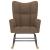 Scaun balansoar, maro, material textil GartenMobel Dekor