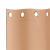 Perdele cu perdele 2 pcs Maro deschis 260 x 140 cm Poliester GartenMobel Dekor