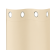 Perdele cu perdele 2 pcs Crem 140 x 140 cm Poliester GartenMobel Dekor