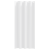 Perdele cu perdele 2 pcs Alb pur 260 x 140 cm Poliester GartenMobel Dekor