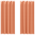 Perdele cu perdele 2 pcs Terracota 260 x 140 cm Poliester GartenMobel Dekor