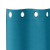 Perdele cu perdele 2 pcs Turcoaz 245 x 140 cm Poliester GartenMobel Dekor